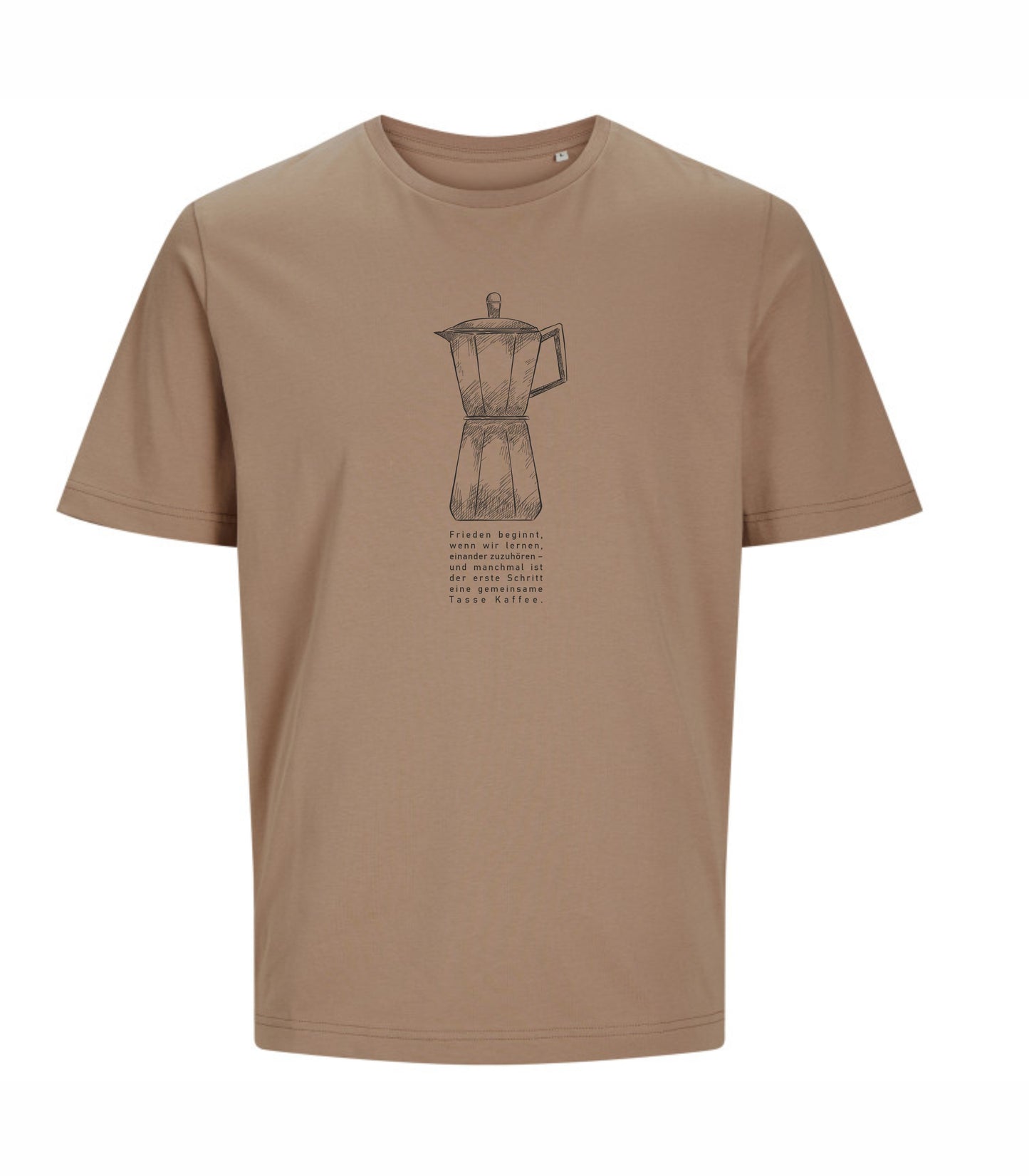 T-shirt "Plus jamais c'est maintenant" imprimé en sérigraphie de haute qualité
