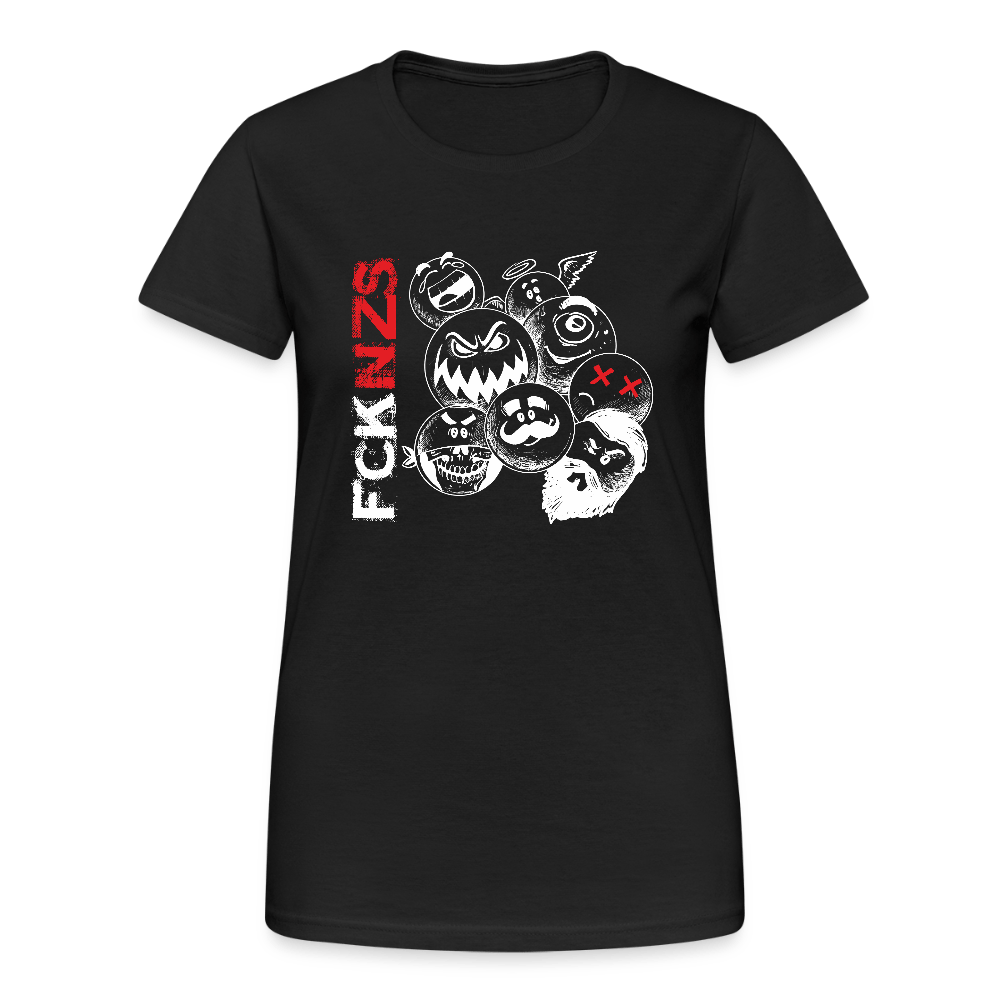 Damen T-Shirt FCK NZS – Spuk den Faschismus weg - Das kreative Statement