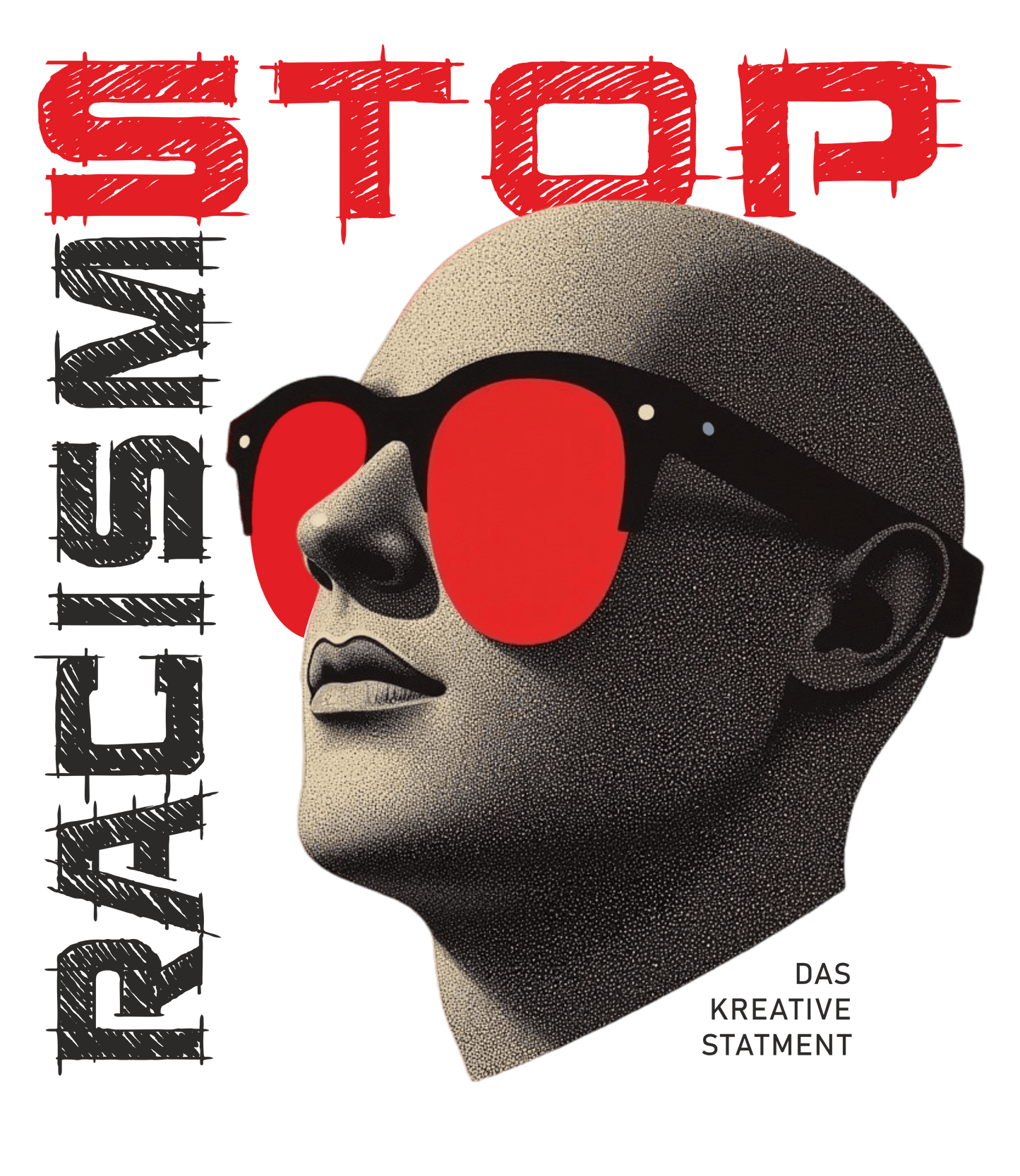 Damen T-Shirt "NO RACISM" - Das kreative Statement