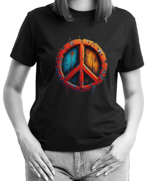Damen T-Shirt "Peace Not War" - Das kreative Statement