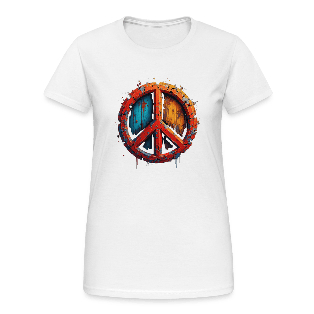 Damen T-Shirt "Peace Not War" - Das kreative Statement