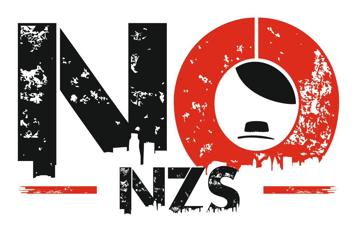 5er Set Aufkleber "No NZS" - Das kreative Statement