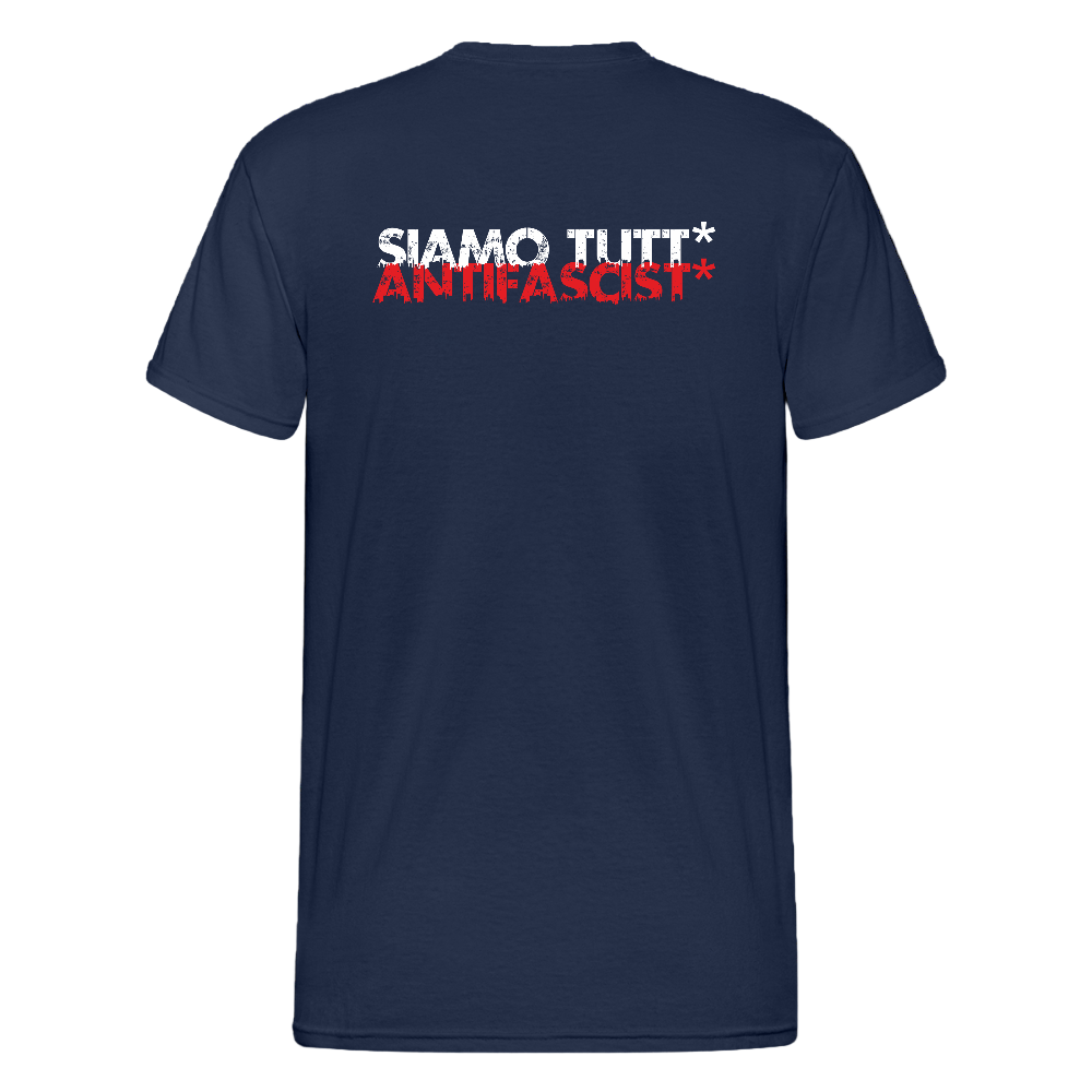 Genderneutrales Protestshirt – Siamo Tutt* Antifascist* - Das kreative Statement