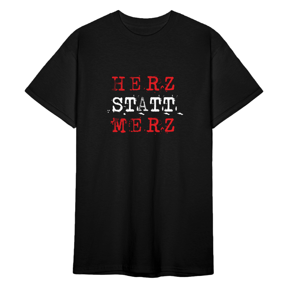HERZ STATT MERZ Unisex Shirt – Klarer Protest, starke Botschaft - Das kreative Statement