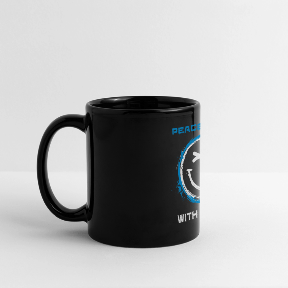 Kaffeetasse - Peace begins with a smile - Das kreative Statement