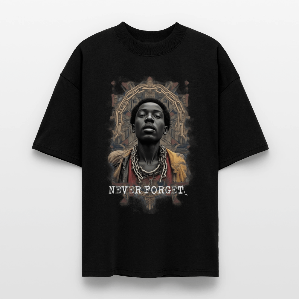 NEVER FORGET. – Black History Statement Shirt - Das kreative Statement