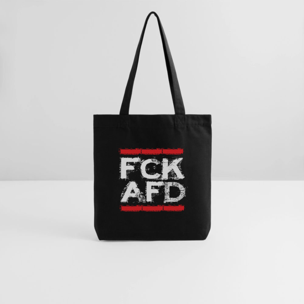 Recycelter Heavyweight Stoffbeutel - FCK AFD - Das kreative Statement