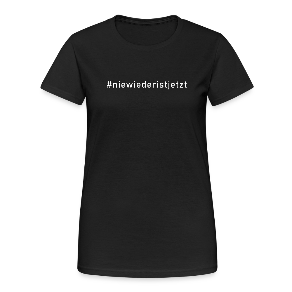 T-Shirt Damen gegen das Vergessen – „Nie wieder ist jetzt“ - Das kreative Statement