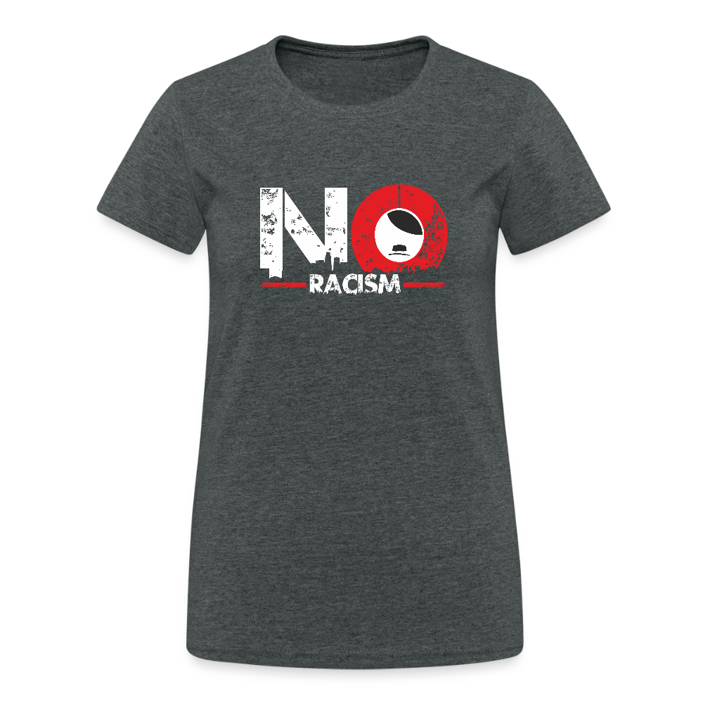 T-Shirt Damen „NO RACISM“ – Für Vielfalt. Gegen Ausgrenzung - Das kreative Statement