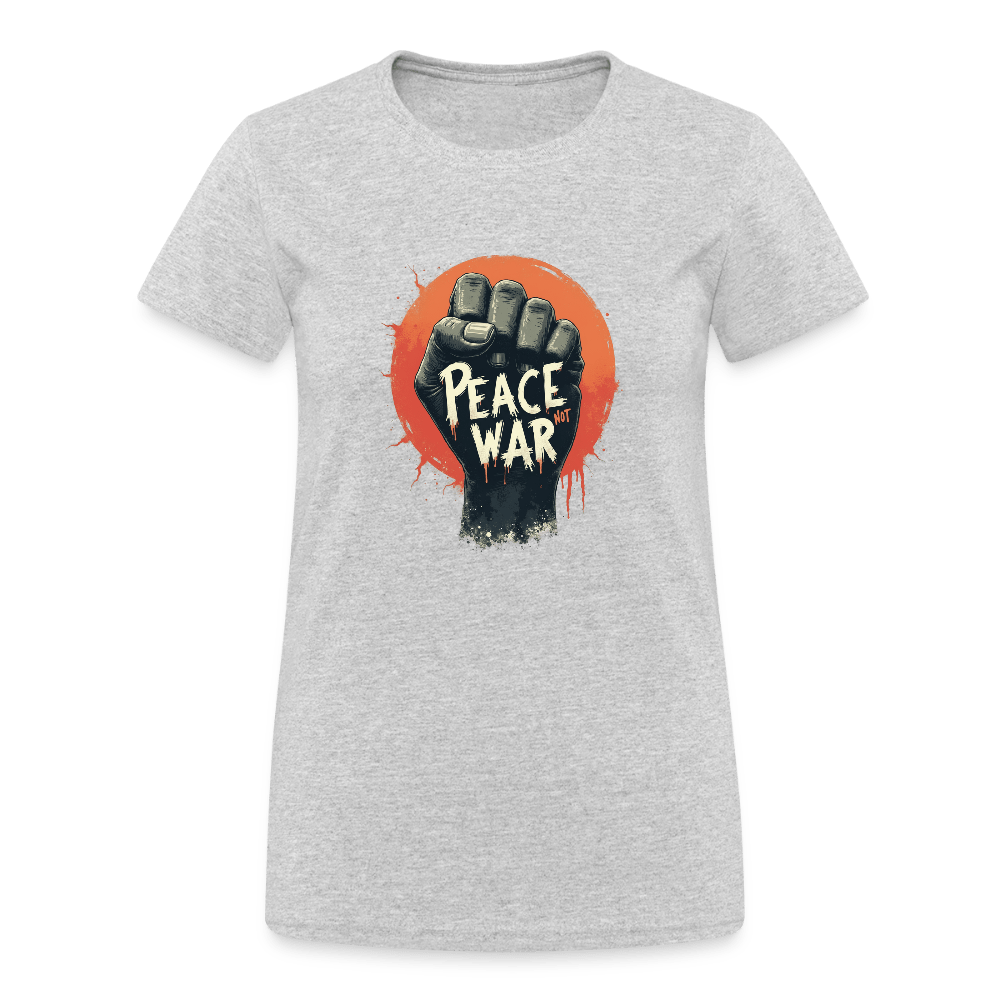 T-Shirt Damen "Peace Not War" - Das kreative Statement