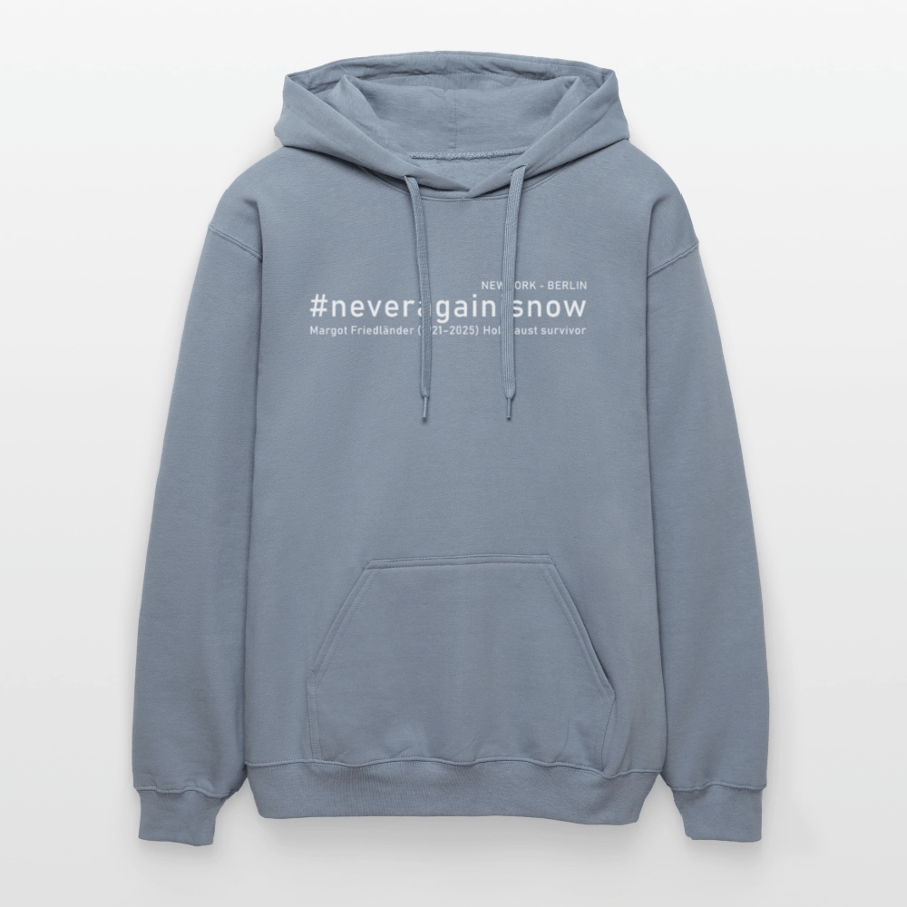 Unisex Hoodie neveragainisnow - Das kreative Statement