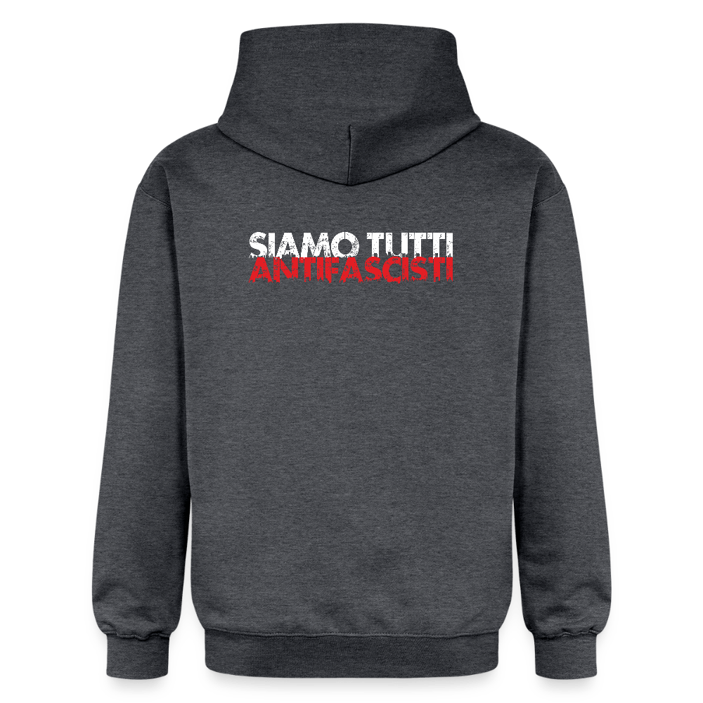 Unisex - Hoodie „Siamo tutti antifascisti“ – Haltung zeigen in Baumwolle - Das kreative Statement