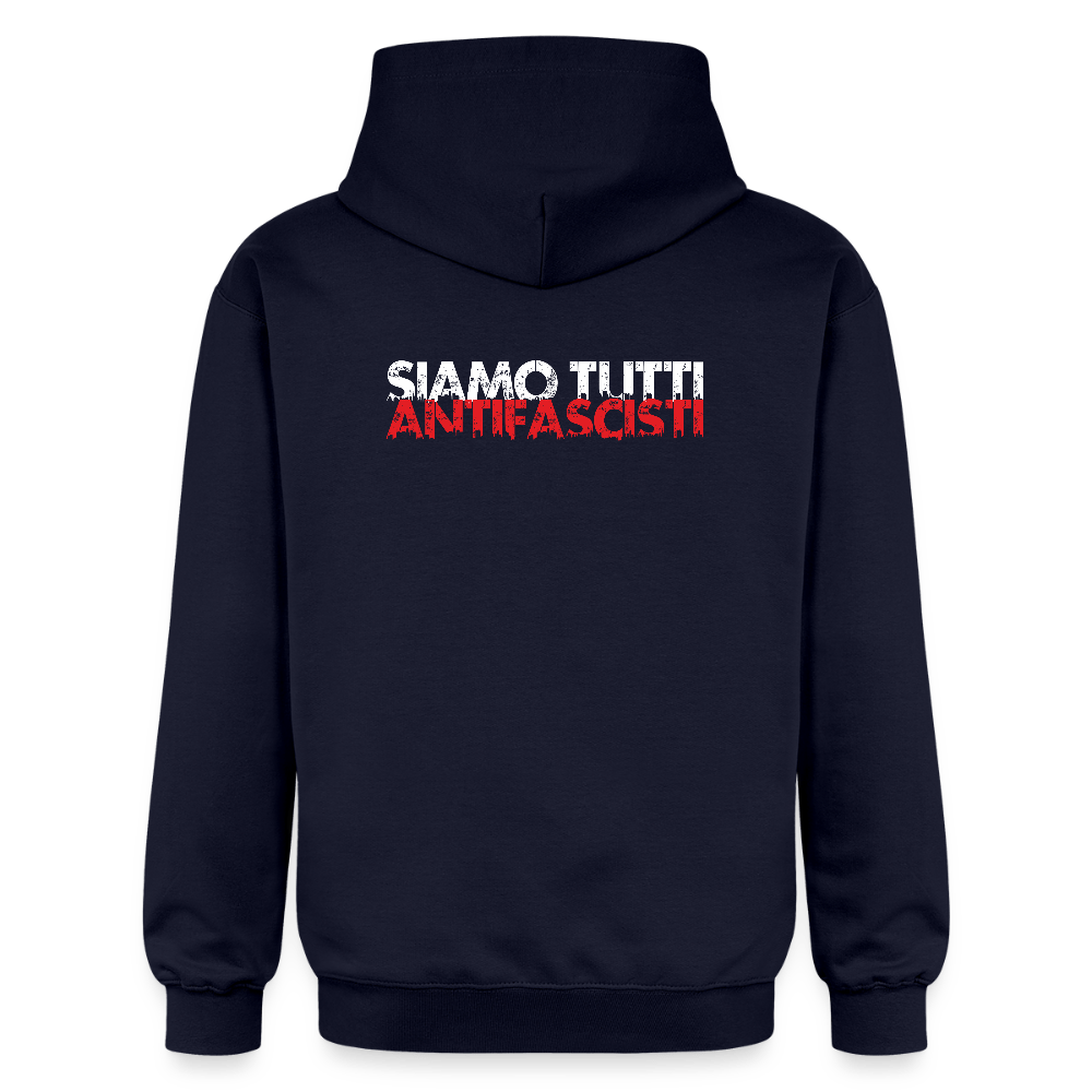 Unisex - Hoodie „Siamo tutti antifascisti“ – Haltung zeigen in Baumwolle - Das kreative Statement