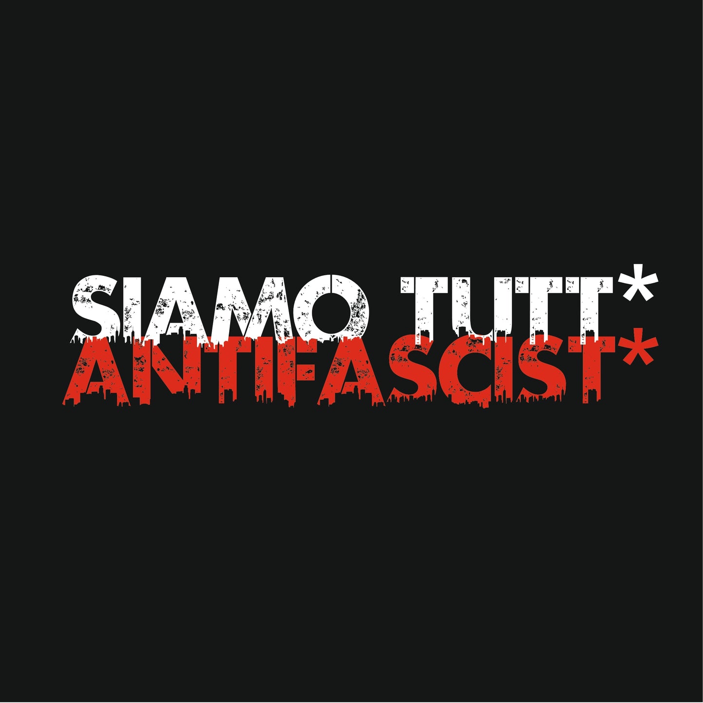 Unisex - Hoodie „Siamo tutti antifascisti“ – Haltung zeigen in Baumwolle - Das kreative Statement