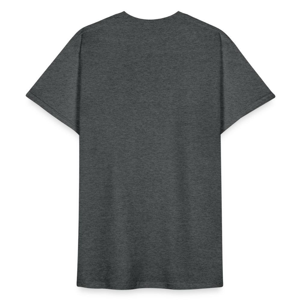 Männer Gildan Heavy T-Shirt - Dunkelgrau meliert