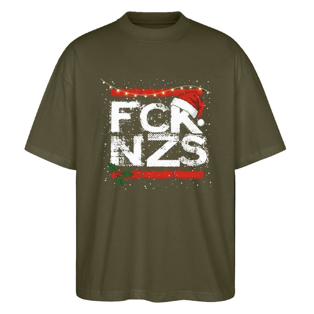 „FCK NZS Blaster 2.0 – nachhaltiges Oversized Shirt mit Haltung und Stil“