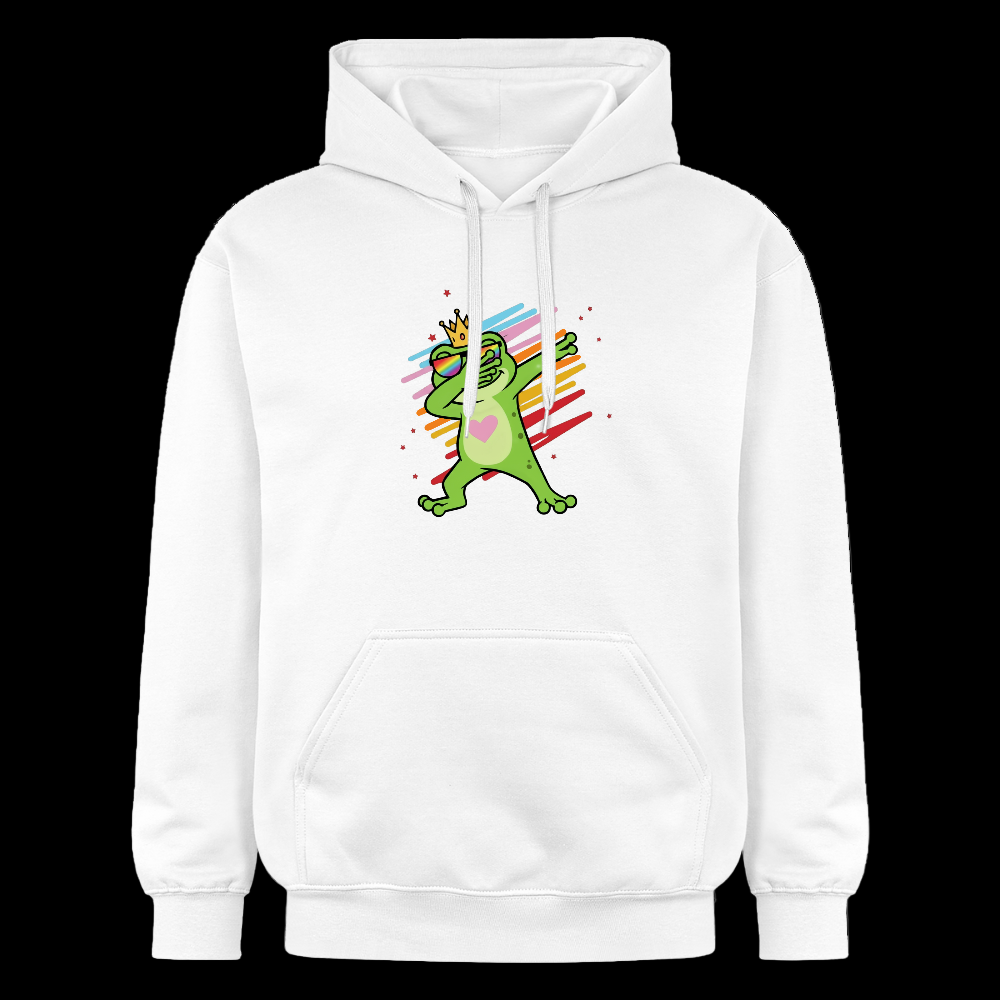 Hoodie Unisex „NO RACISM“ – Für Vielfalt. Gegen Ausgrenzung - Weiß