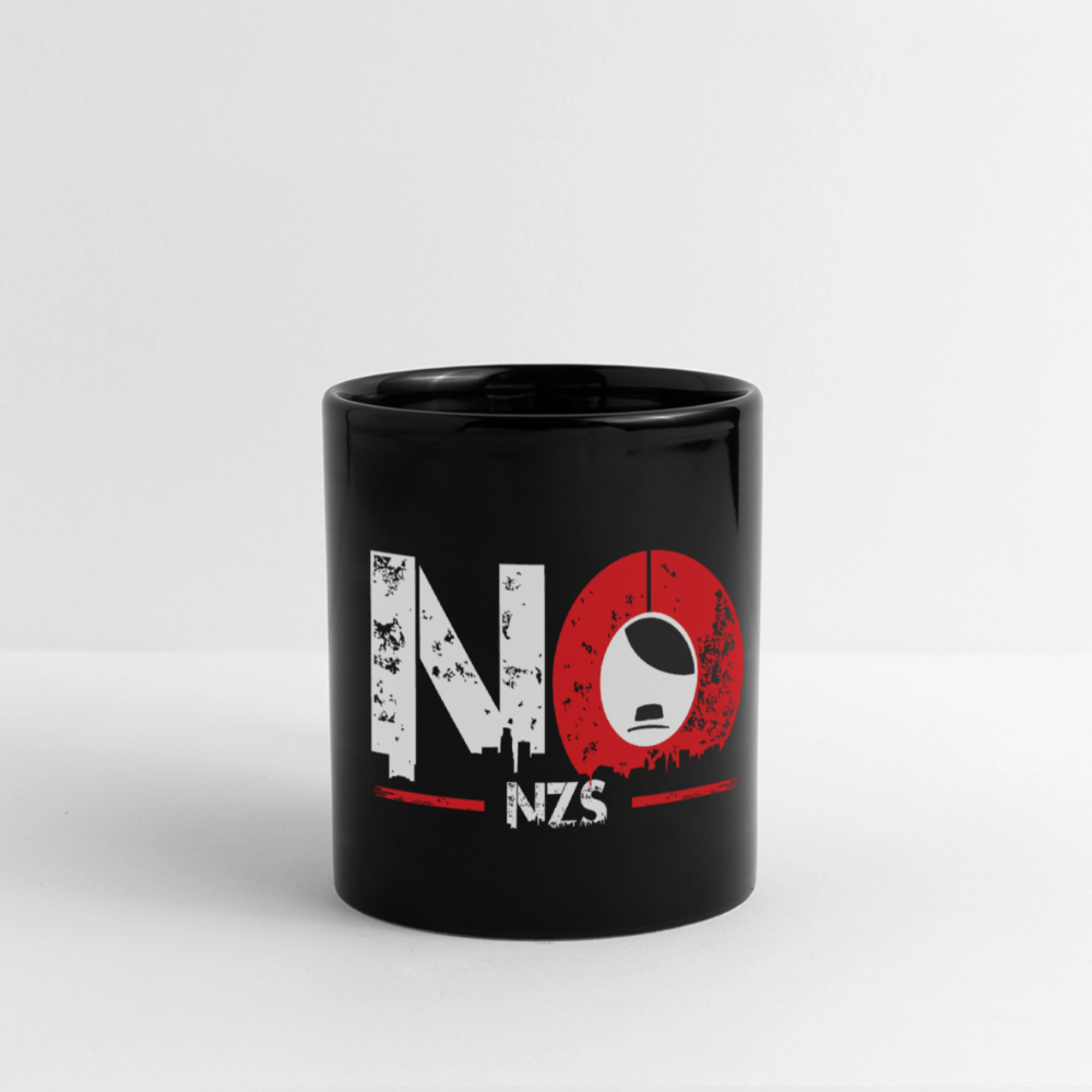 Kaffeetasse - NO NZS - Schwarz