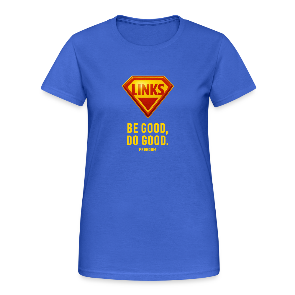 Women’s Gildan Heavy T-Shirt Peace Not War - Königsblau