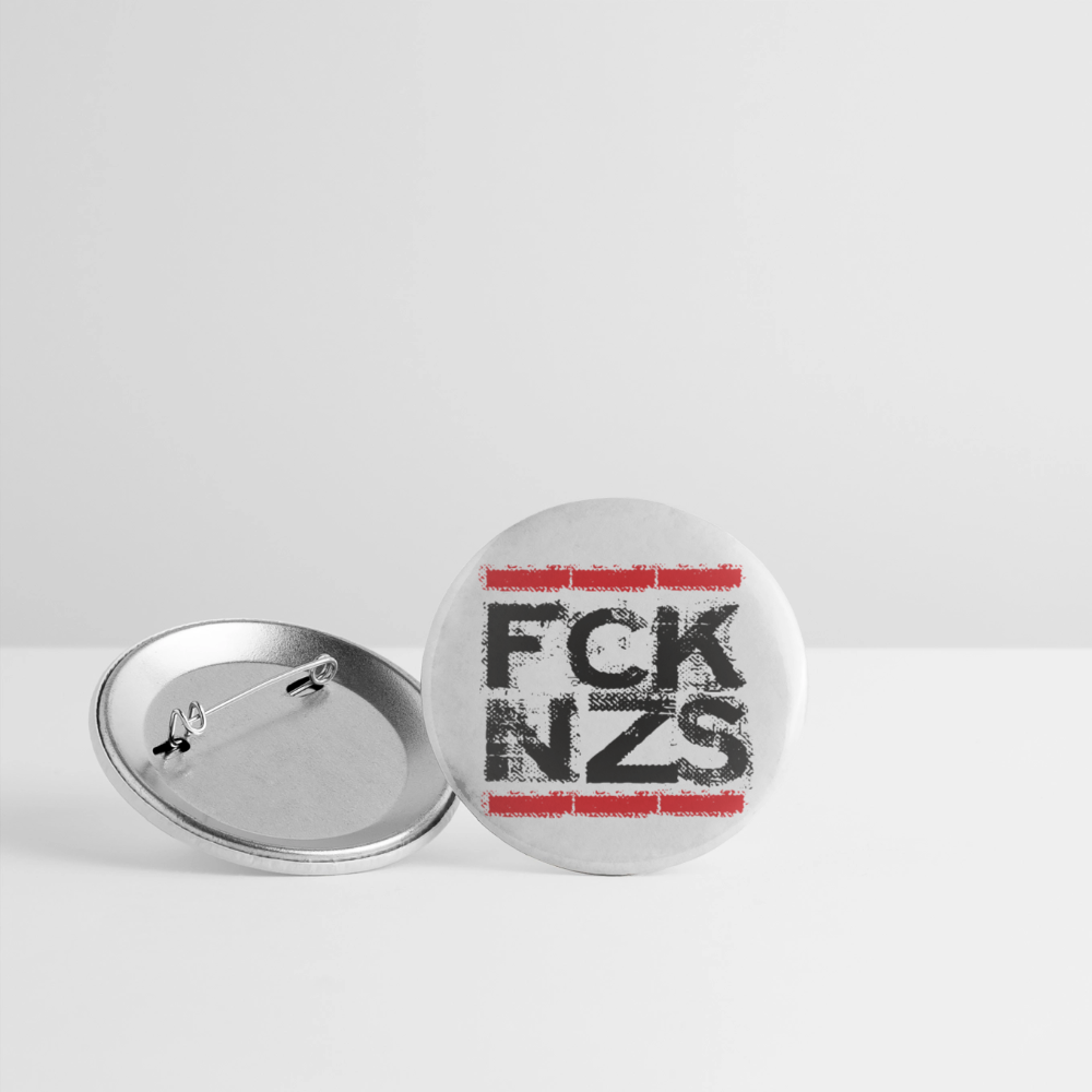 Buttons groß 56 mm (5er Pack) - Weiß