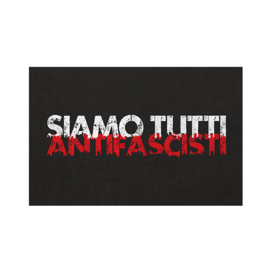 „Strapazierfähige Fußmatte mit politischem Print – Eingangsbereich mit Haltung“