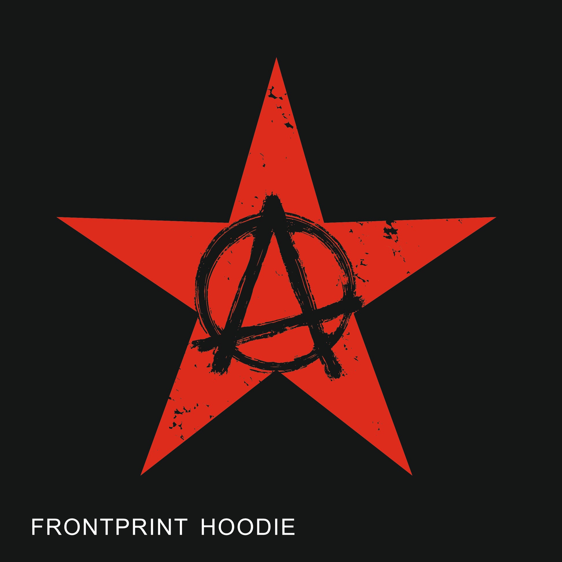 Hoodie "ANTIFA" bedruckt mittels hochwertigem Siebdruck - Das kreative Statement