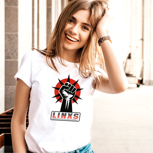 T-shirt Jack &amp; Jones "LINXS" trykt med højkvalitets serigrafi