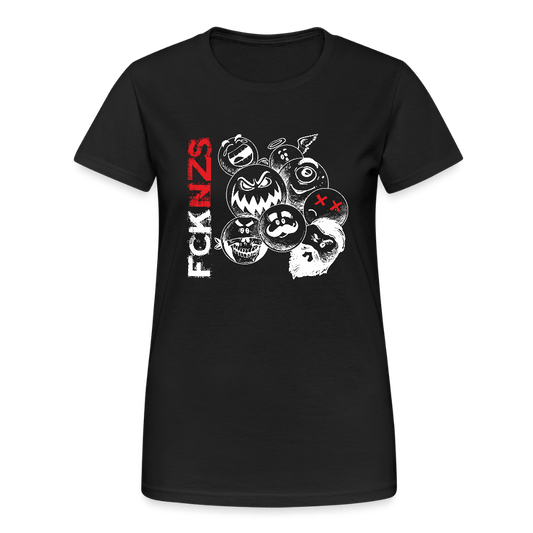 Damen T-Shirt FCK NZS – Spuk den Faschismus weg - Das kreative Statement