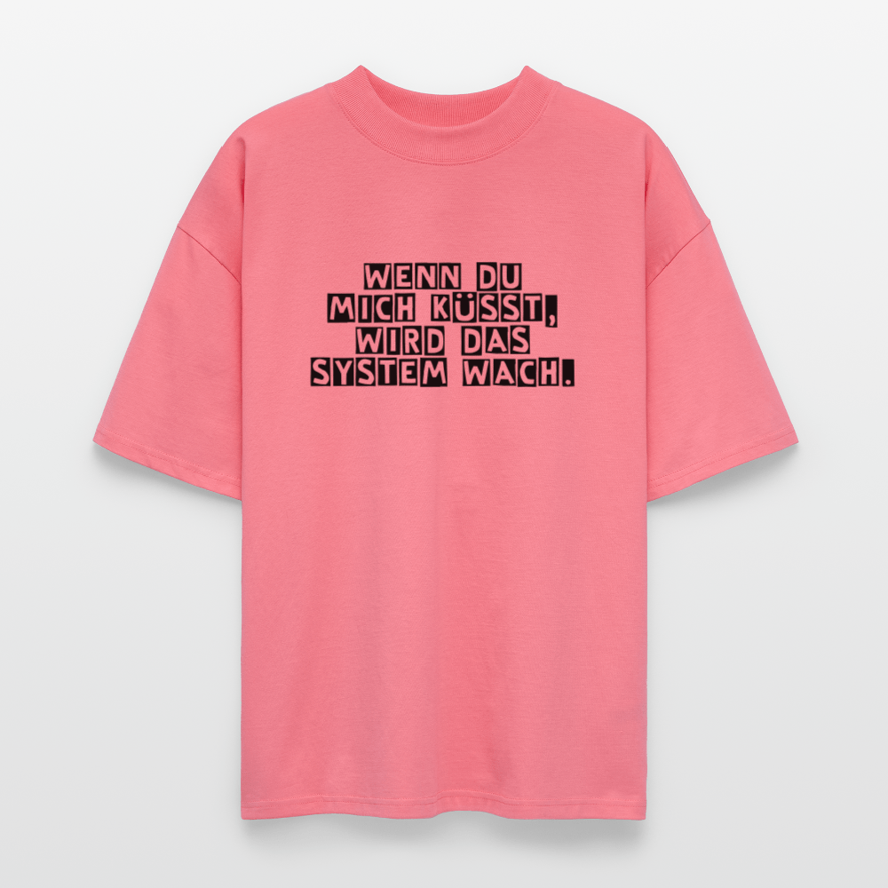 „Frog with Pride – Oversized Bio T-Shirt mit Regenbogen - Flagge“ - Das kreative Statement