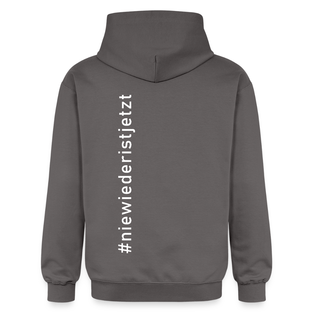 Hoodie Unisex gegen das Vergessen – „Nie wieder ist jetzt“ - Das kreative Statement