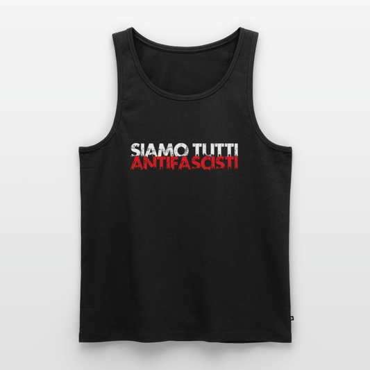 Männer Premium Tank Top - Siamo Tutti Antifacisti - Das kreative Statement
