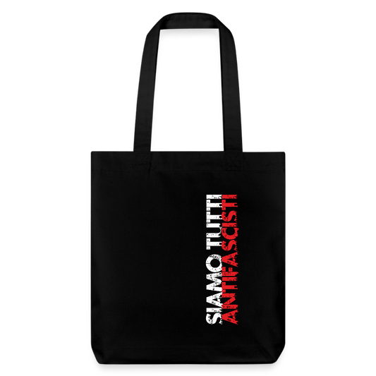 Recycelter Heavyweight Stoffbeutel - Siamo Tutti Antifacisti - Das kreative Statement