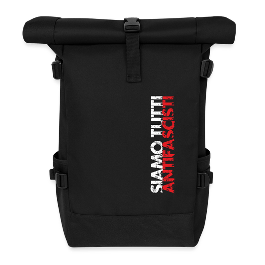 Rolltop Rucksack - Siamo Tutti Antifacisti - Das kreative Statement