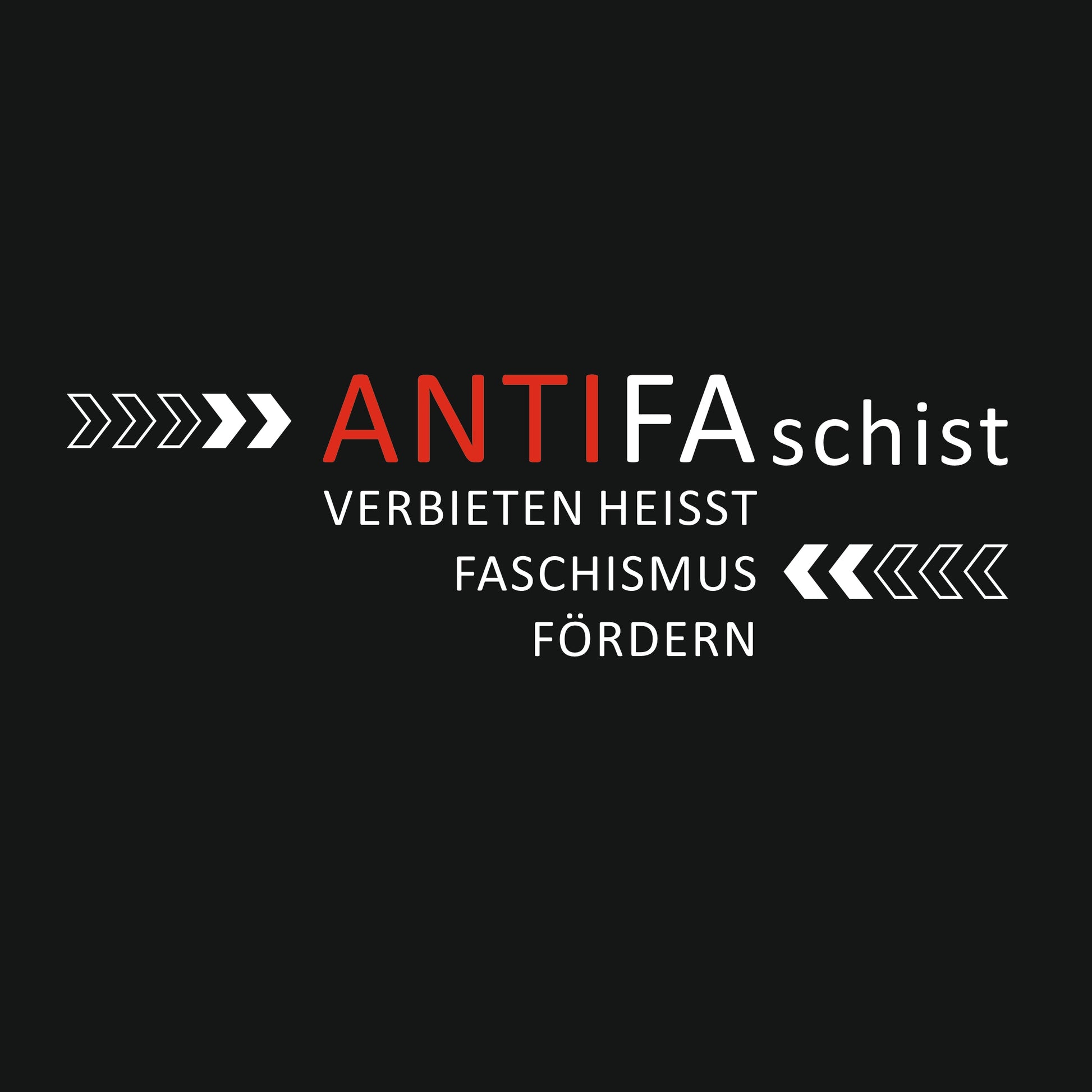 Standfest: T-Shirt für Antifaschismus und Haltung - Das kreative Statement