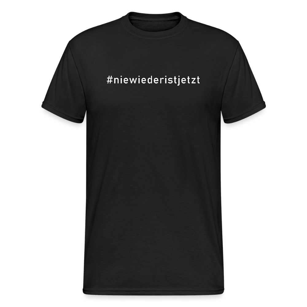 T-Shirt Unisex gegen das Vergessen – „Nie wieder ist jetzt“ - Das kreative Statement
