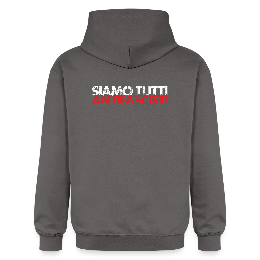 Unisex - Hoodie „Siamo tutti antifascisti“ – Haltung zeigen in Baumwolle - Das kreative Statement