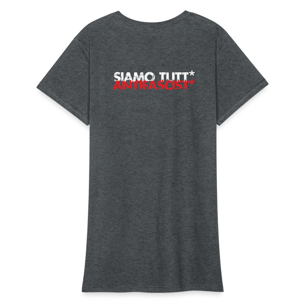 Women’s Gildan Heavy T-Shirt Peace Not War - Das kreative Statement