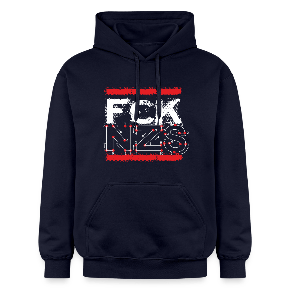 Zahlenbild Unisex Hoodie - Laut gegen Rechts - Das kreative Statement