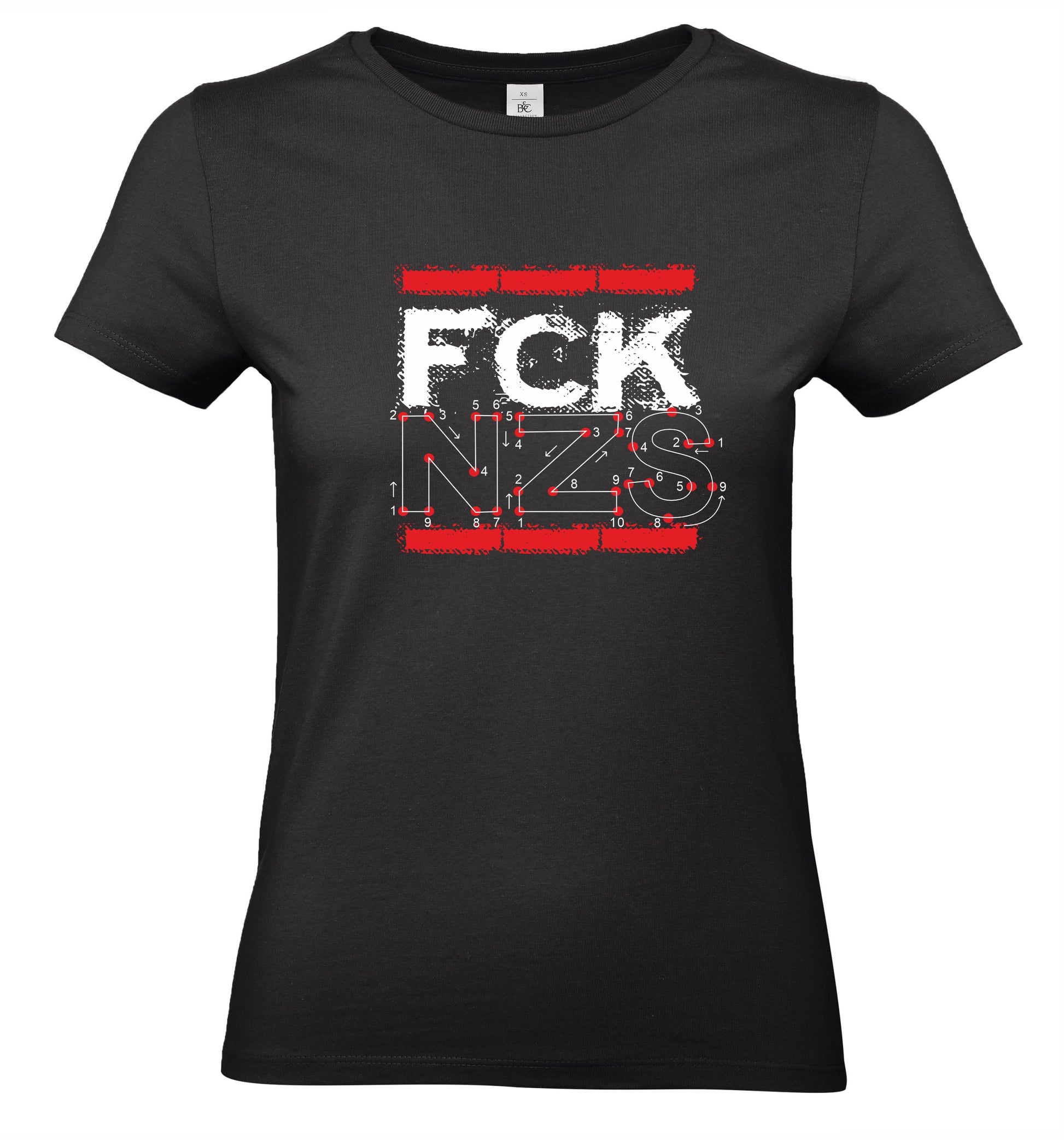 Zahlenbild Damen T-Shirt – Laut gegen Rechts | Unisex | Fair & Bio
