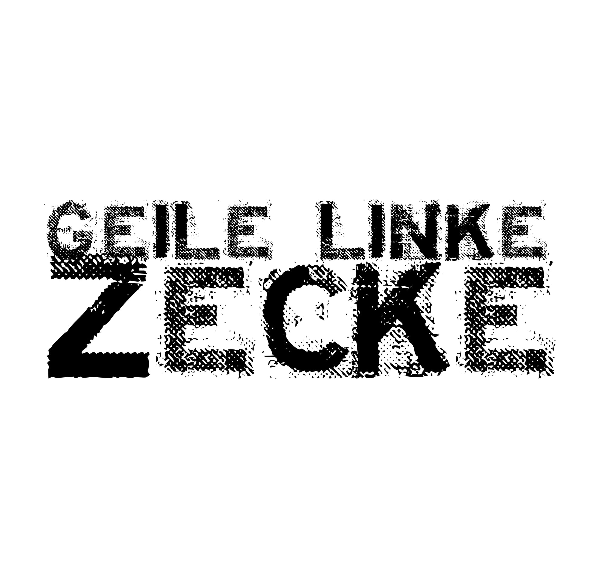 T-Shirt Jack & Jones "Geile linke Zecke" bedruckt mittels hochwertigem Siebdruck - Das kreative Statement
