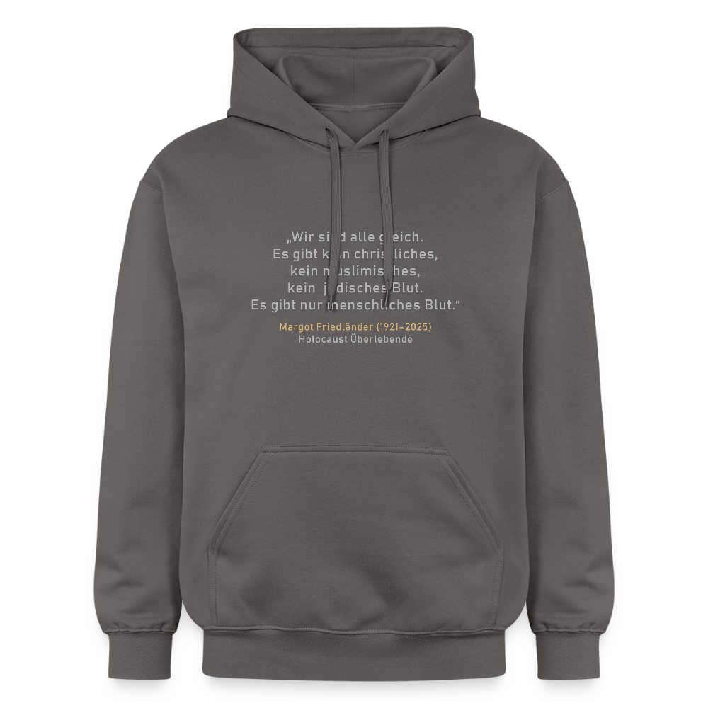 Zitat Margot Friedländer Unisex Hoodie - Das kreative Statement
